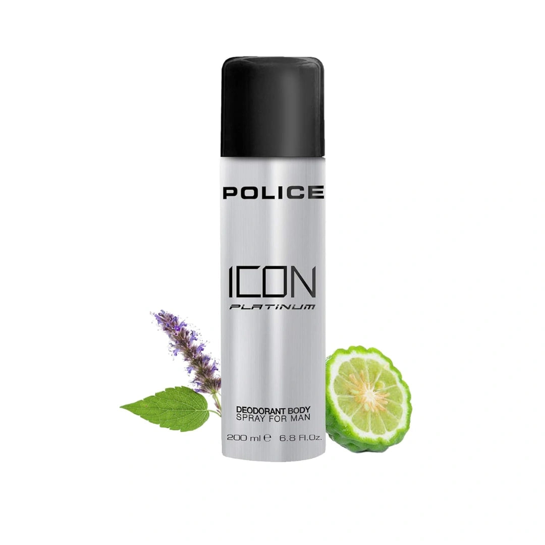 Police Icon Platinum Deodorant Spray 200ml