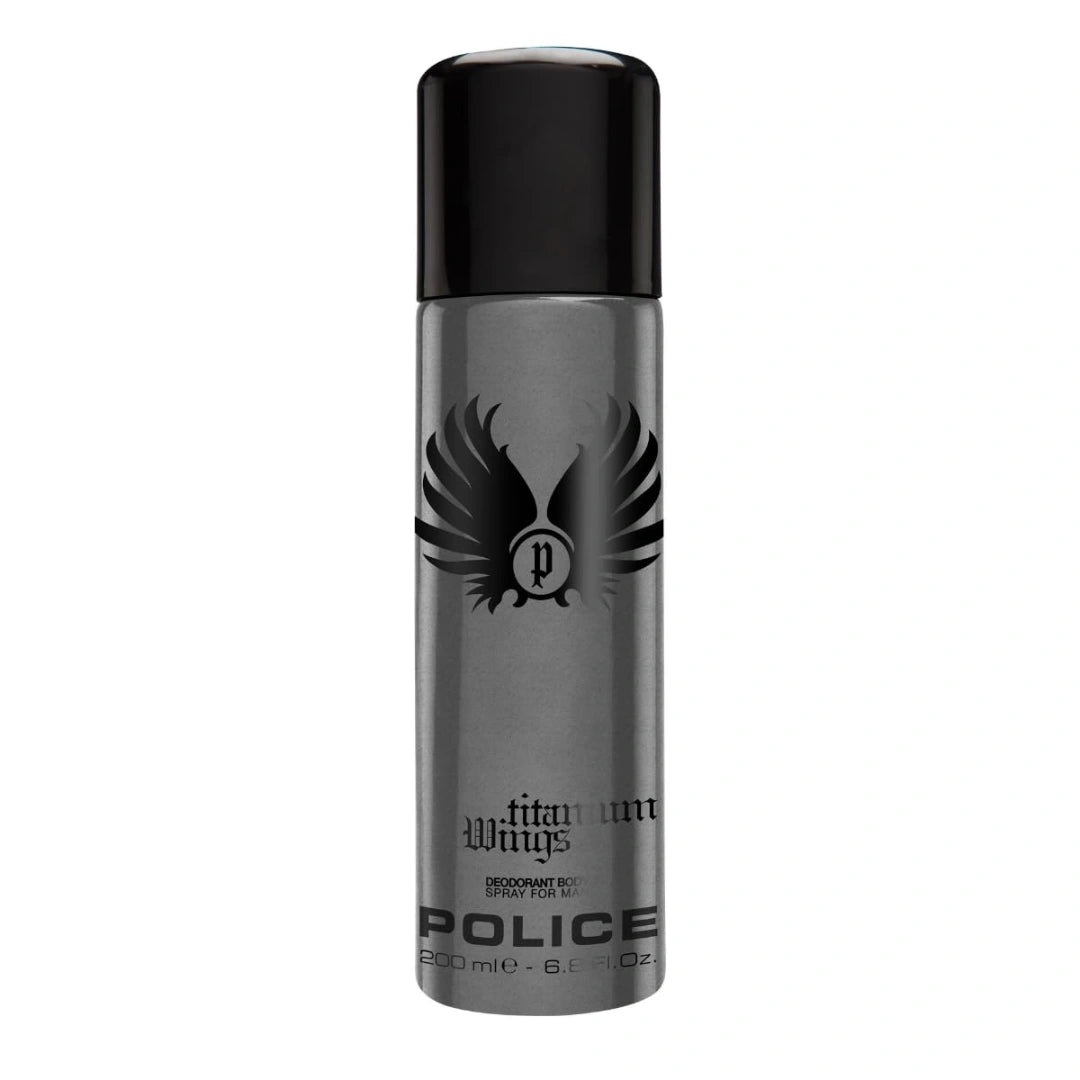 POLICE Titanium Pour Homme Deodorant 200ml/6.8Fl.Oz.