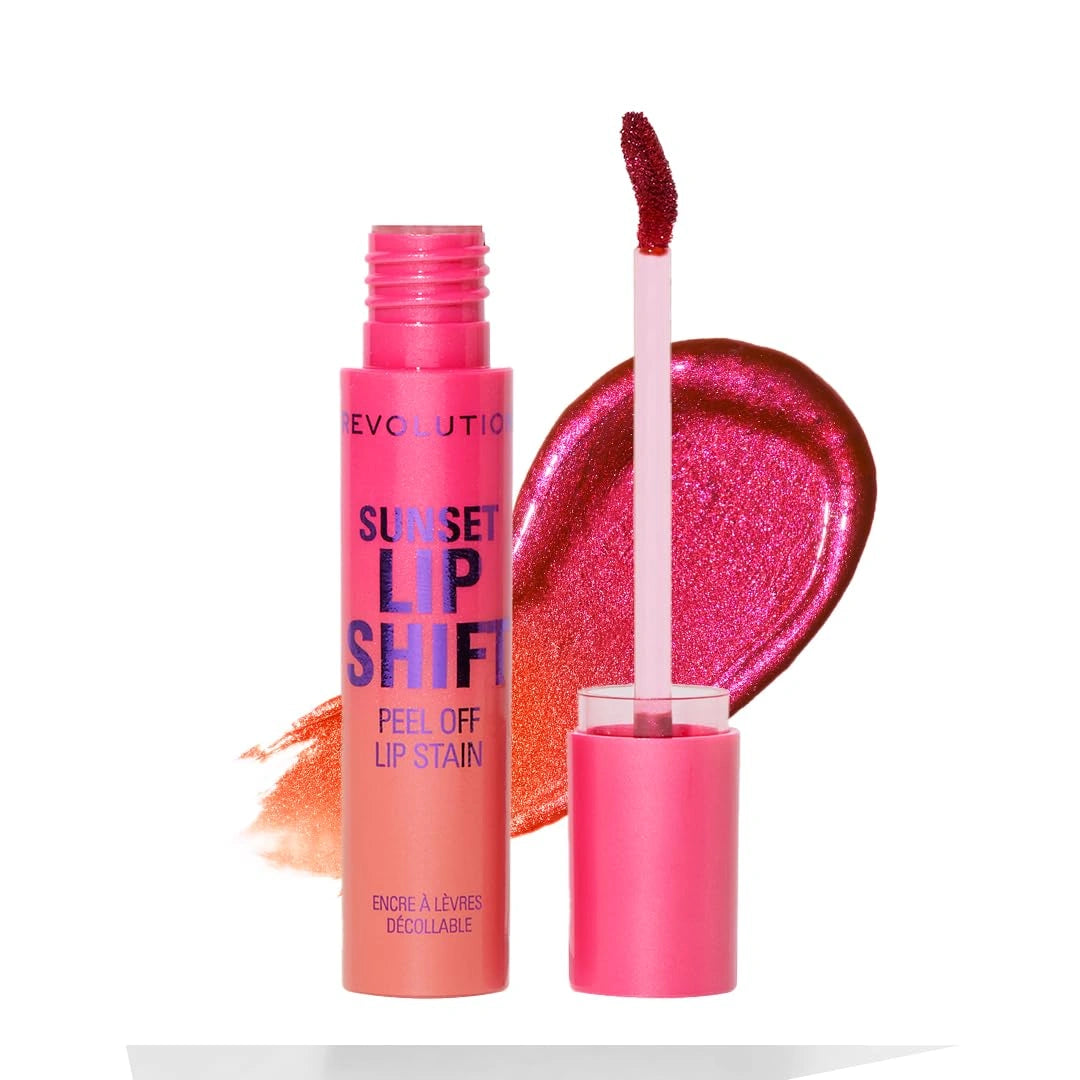 Revolution Beauty London Lip Stain Flushed Pink (Natural) Liquid