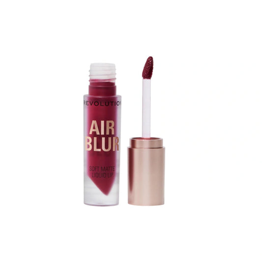 Revolution Air Blur Matte Liquid Lipstick- Rosewood | Bold Color, Soft Focus Finish | Lightweight, Non-Drying, Transfer-Proof | Long-Lasting Velvet Matte Lipstick with Tear-Shaped Applicator - 3.5ml