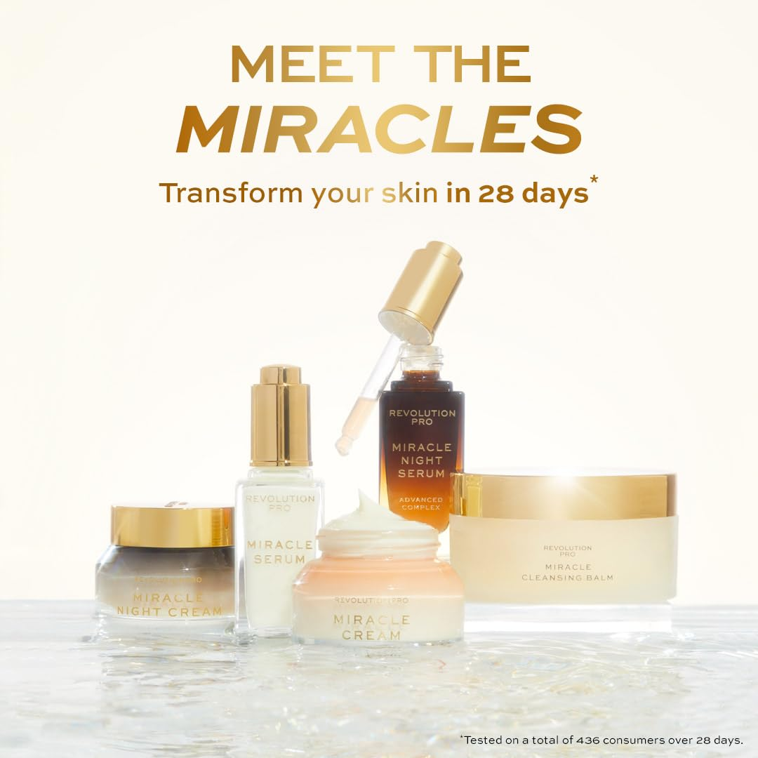 Revolution Pro, Miracle Cream, Hydrating & Moisturizing Face Cream, Helps Dullness with