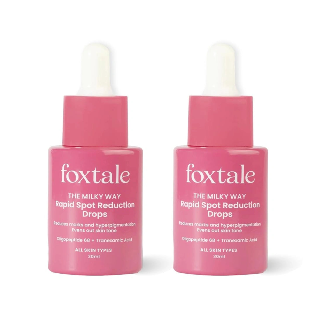 Foxtale Rapid Spot Reduction Drops (Buy 2 Get 1 Free) 3% Tranexamic Acid & Peptide Serum For Pigmentation 30ml