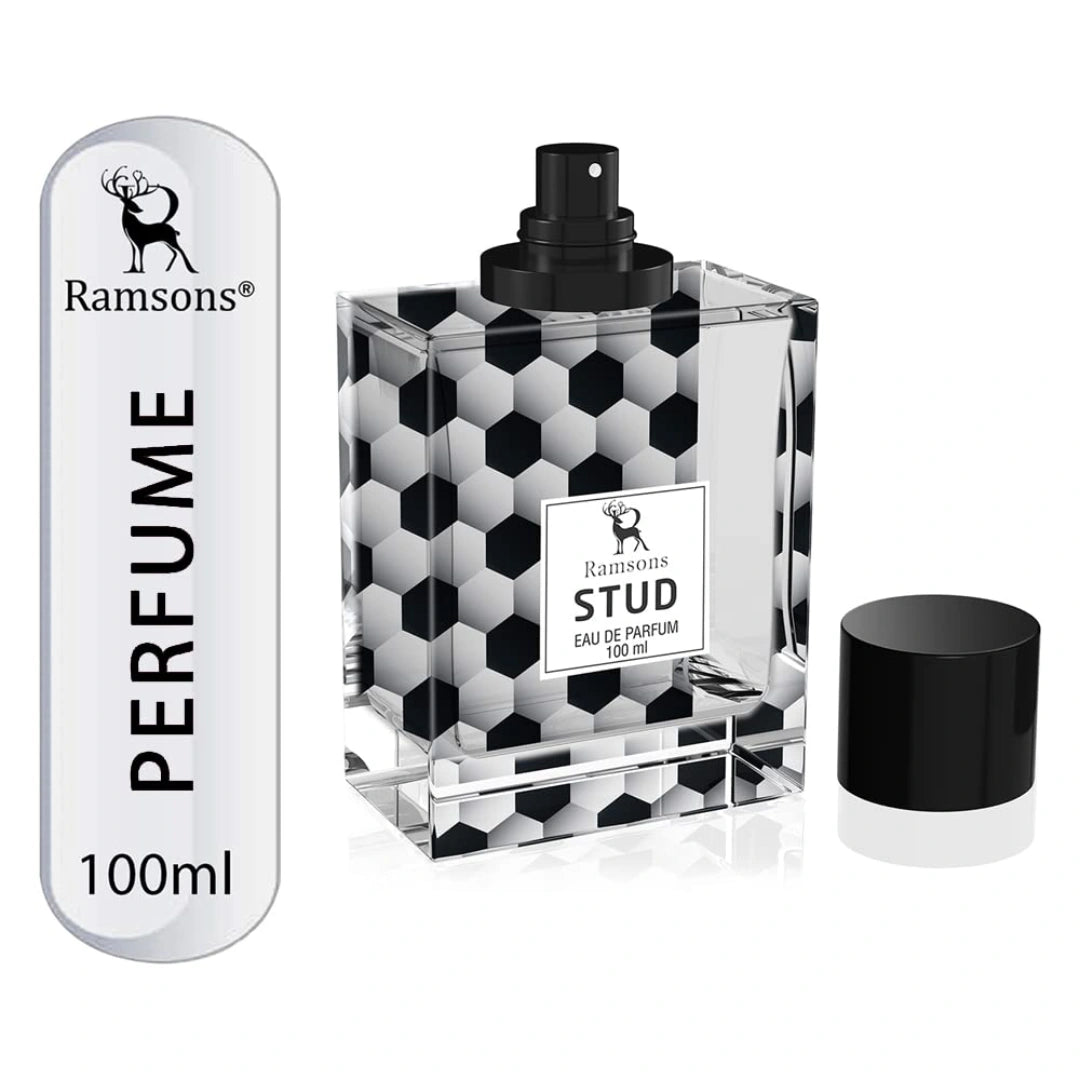 Ramsons Stud Eau De Parfum For Unisex, Premium Long Lasting Fragrance Spray (100ml)