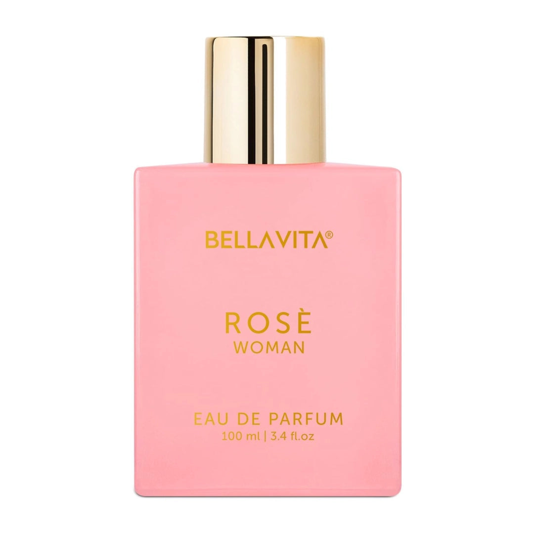 Bella Vita Luxury Rose Woman Eau De Parfum Perfume for Women with Black Currant, Vanilla, Jasmine (100ml)