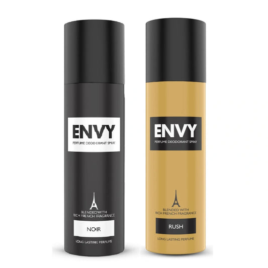 Envy Rush & Noir Deodorant For Men (120ml*2)