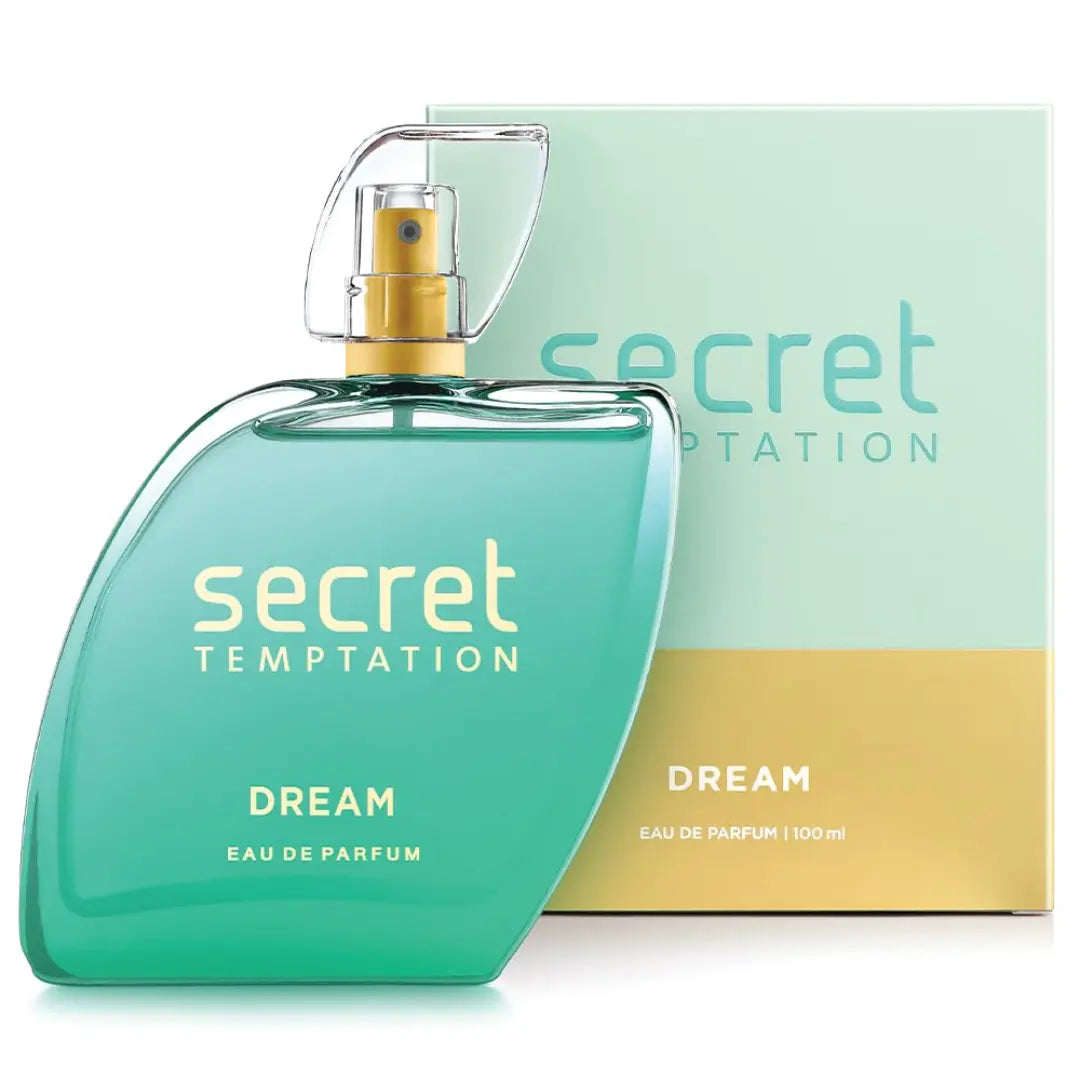 Secret Temptation Dream Eau De Parfum for Women, Long Lasting Floral and Fruity Office Wear Fragrance, 100 ml