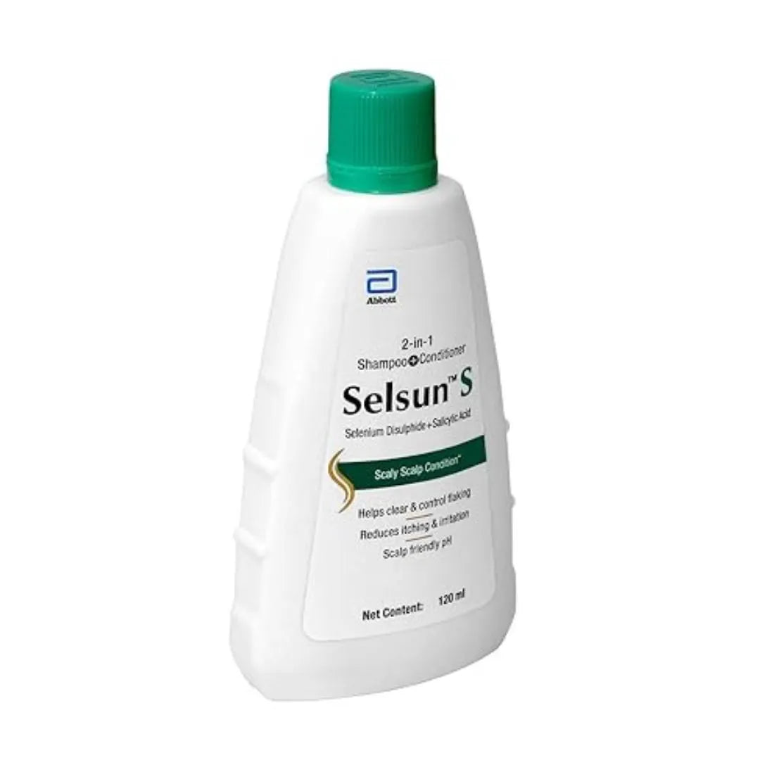 Selsun-S 2-in-1 Anti-Dandruff Shampoo + Conditioner (120ml)