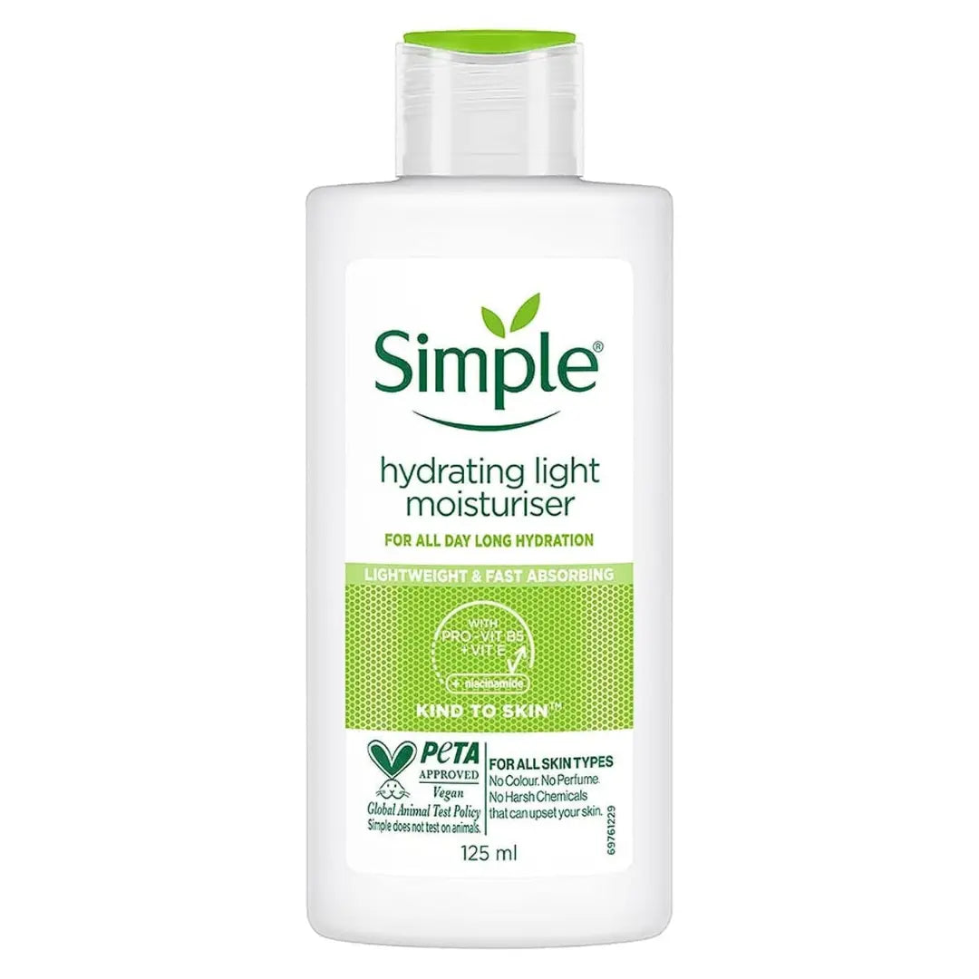 Simple Kind To Skin Hydrating Light Moisturiser Lotion (125ml)