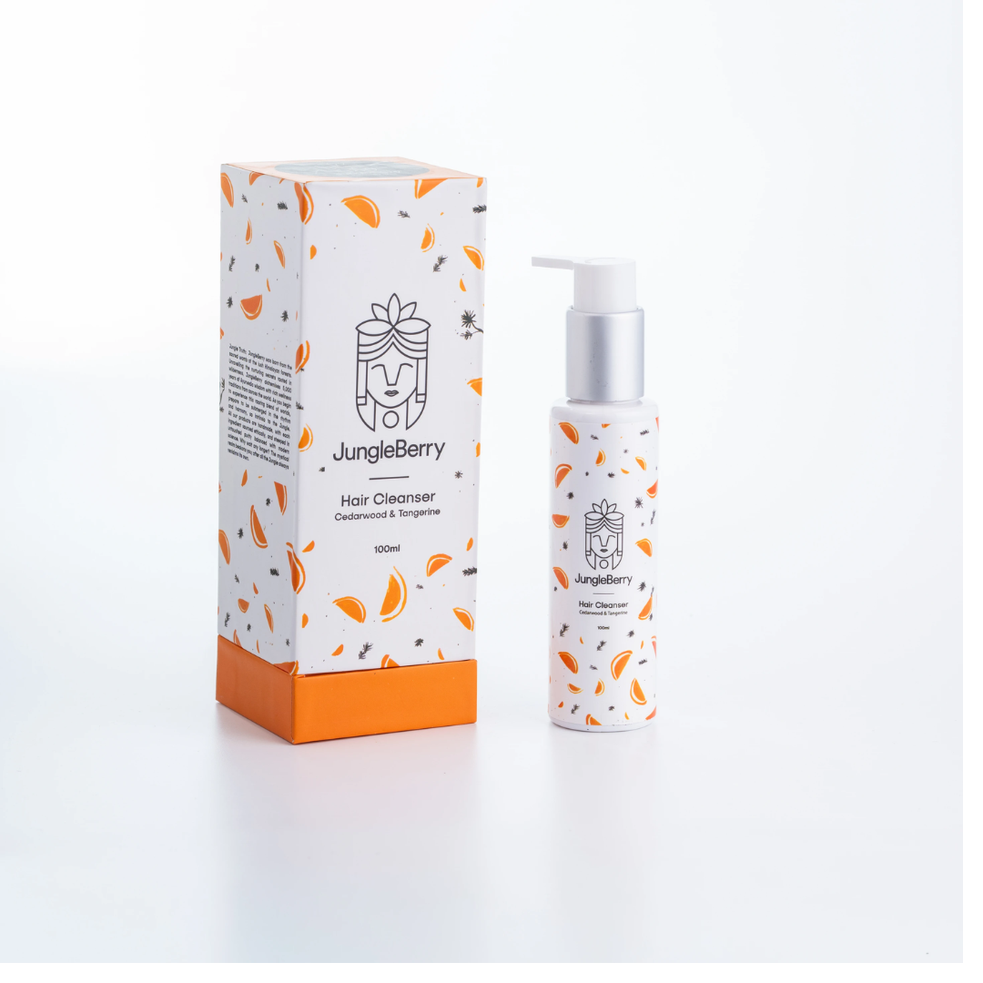JUNGLE BERRY Cedarwood & Tangerine Conditioner with Vitamin C | Detangles & Repairs Damaged Hair 100 ml