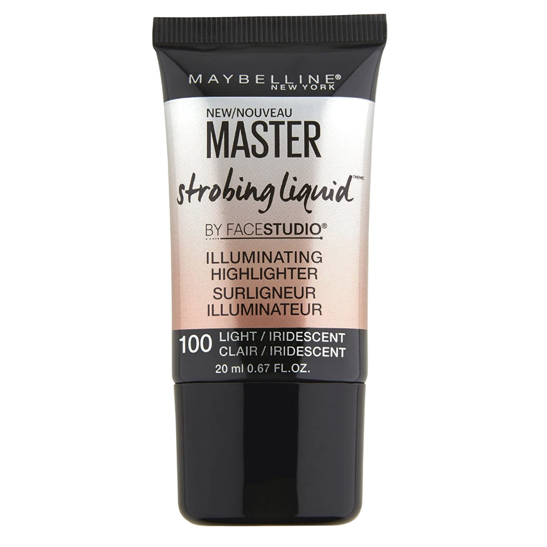 MAYBELLIN  New York Master Strobing Liquid Illuminating Highlighter, Light/Iridescent, 0.67 fl. oz