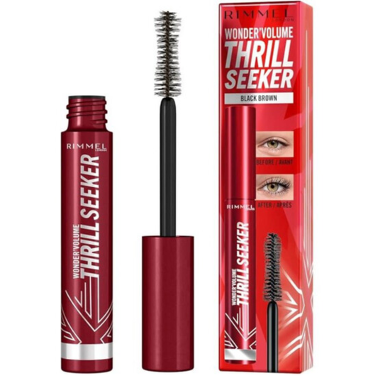 Rimmel London Ladies Wonder Volume Thrill Seeker Mascara 0.27 oz Extreme Black Makeup
