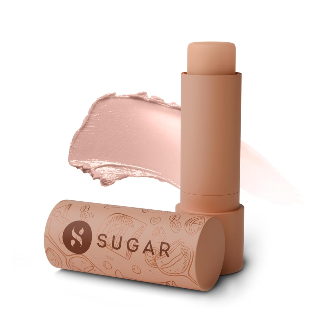 SUGAR Cosmetics Tipsy Lips Moisturing Balm with Vitamin E, Shea Butter and Jojoba Oil | Tinted Lip Balm with SPF | Lip Protection & Nourishment | 4.5gm - 02 Cosmopolitan