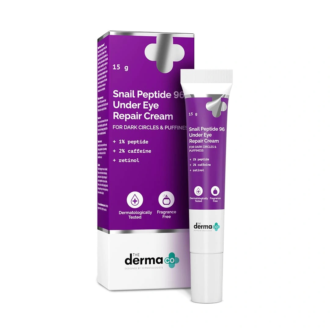 The Derma Co. Snail Peptide 96 Under Eye Repair Cream (15g)