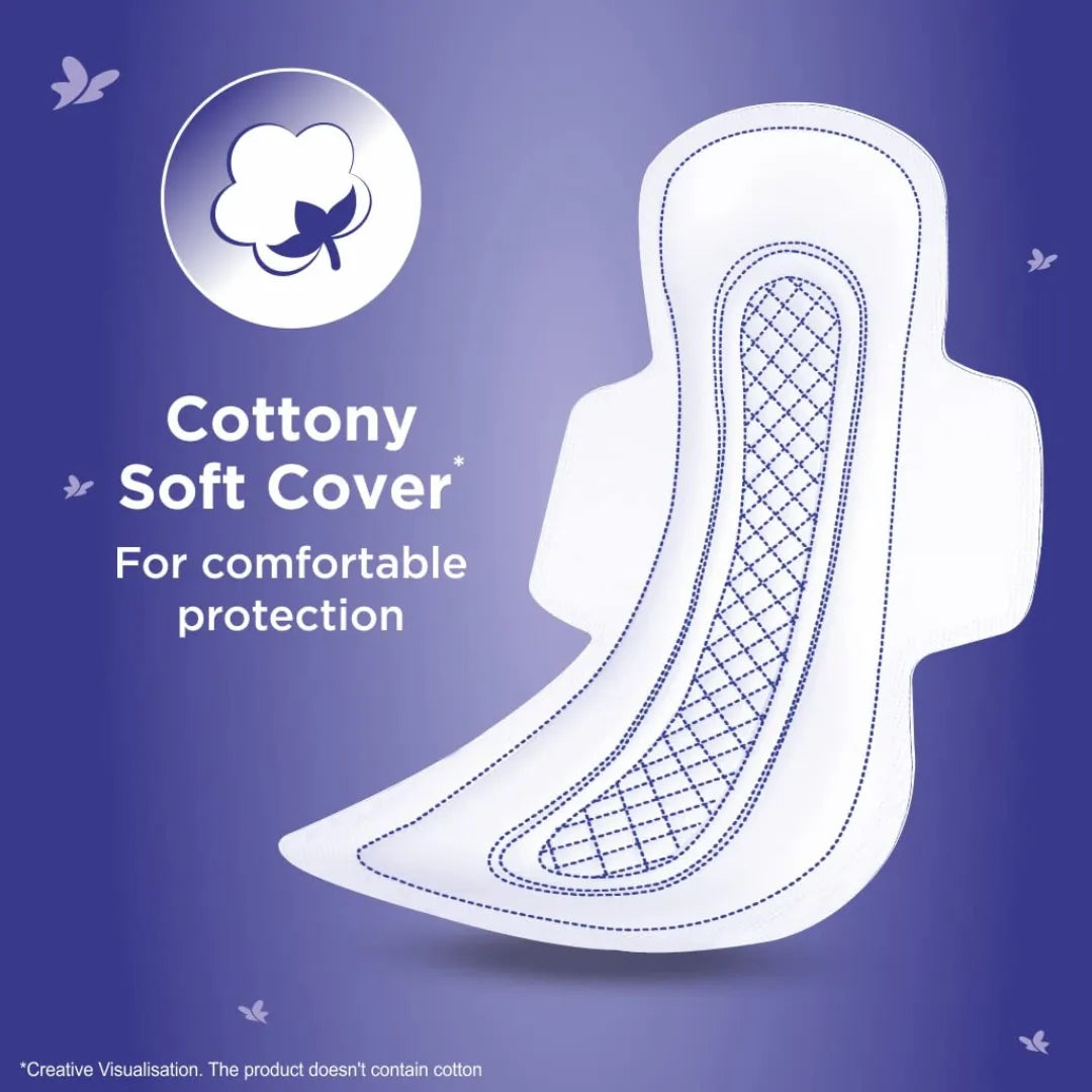 Stayfree Advanced All Night Ultra-Comfort Napkin with Wings for women- 7 Pads (Extra Large)