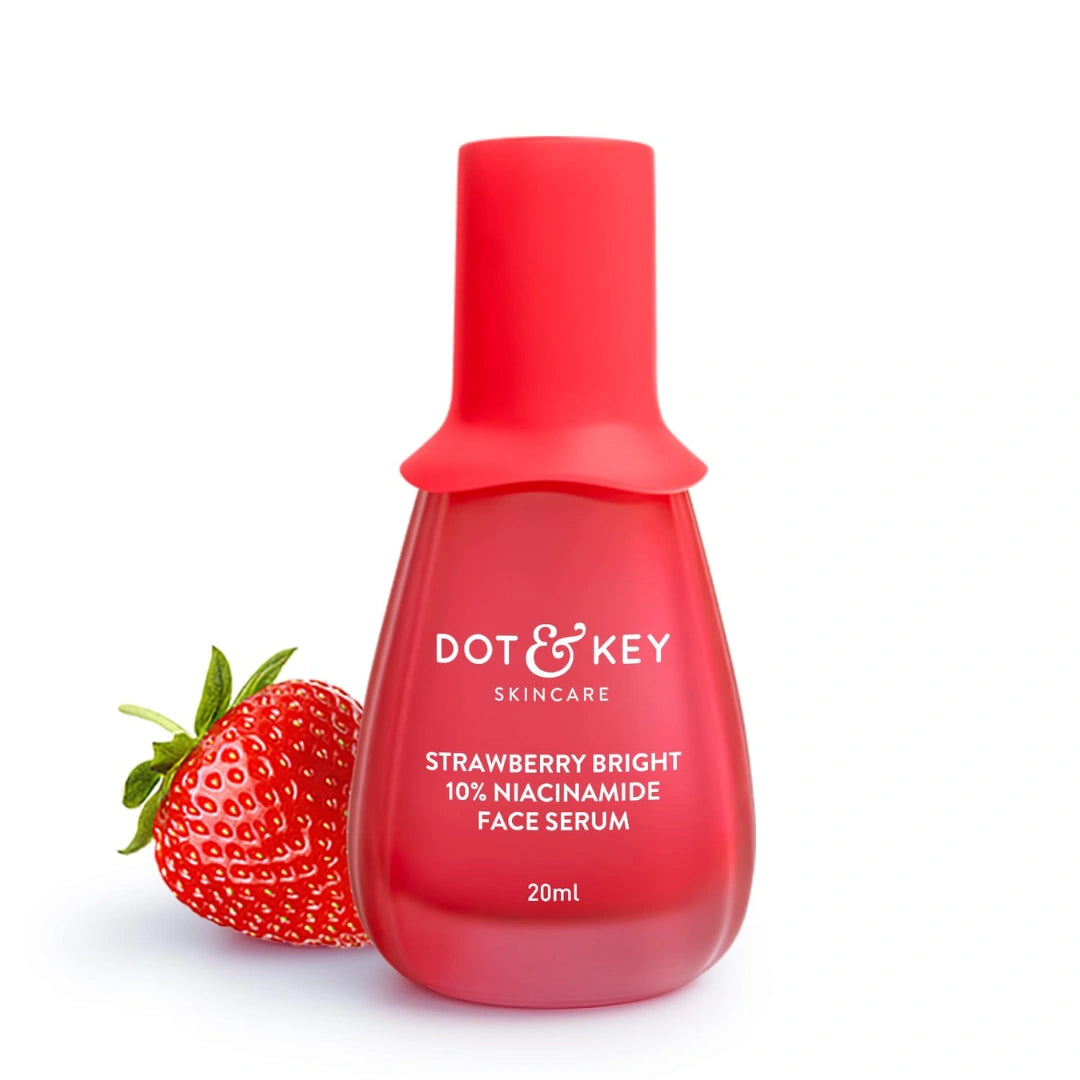 DOT & KEY 10% Niacinamide + Strawberry Face Serum with Vitamin B12 & Hyaluronic Acid (20ml)