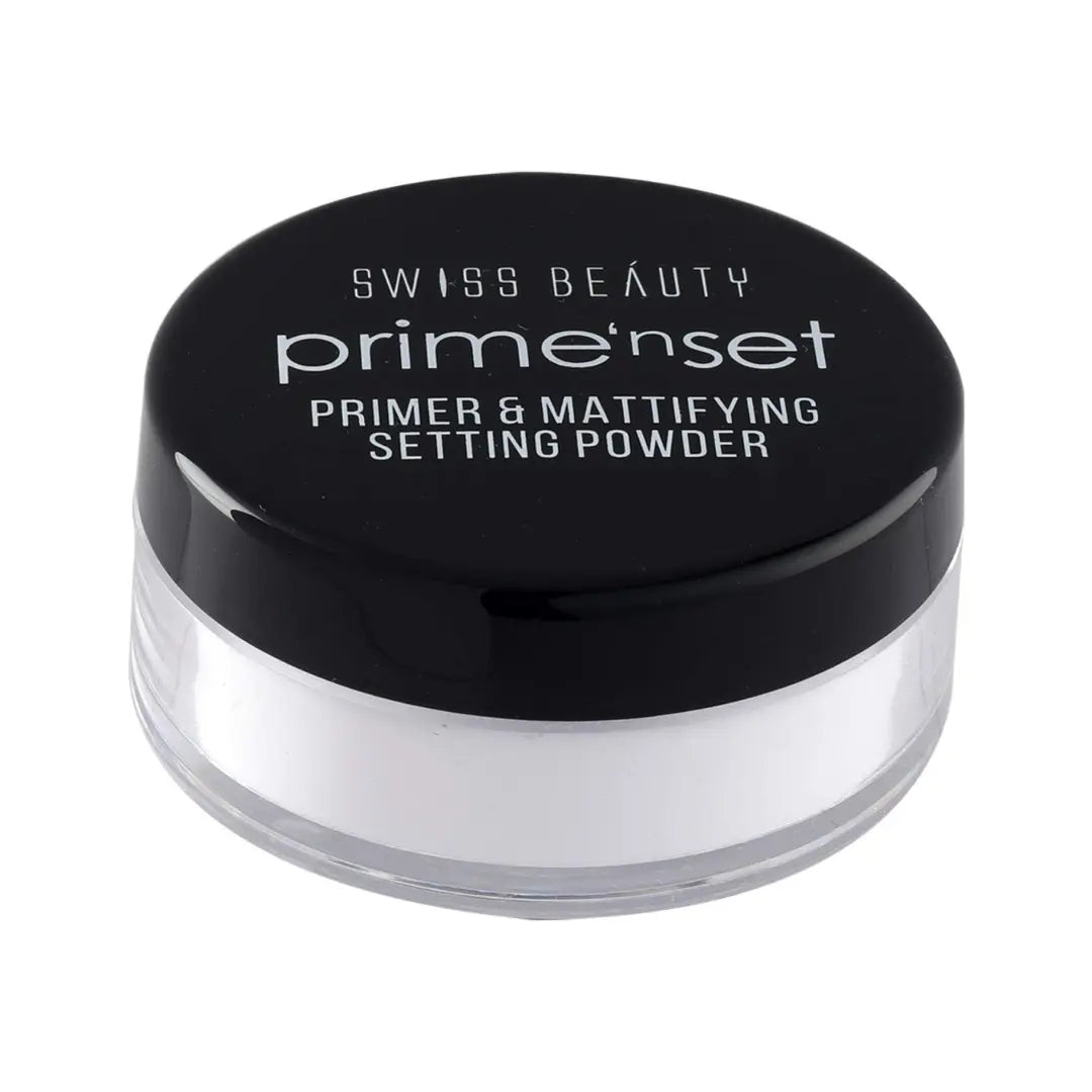 Swiss Beauty Primer & Mattifying Setting Powder (10gm)