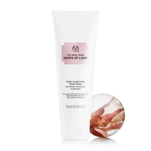 The Body Shop Drops Of Light Pure Clarifying Foam Wash (125ml)