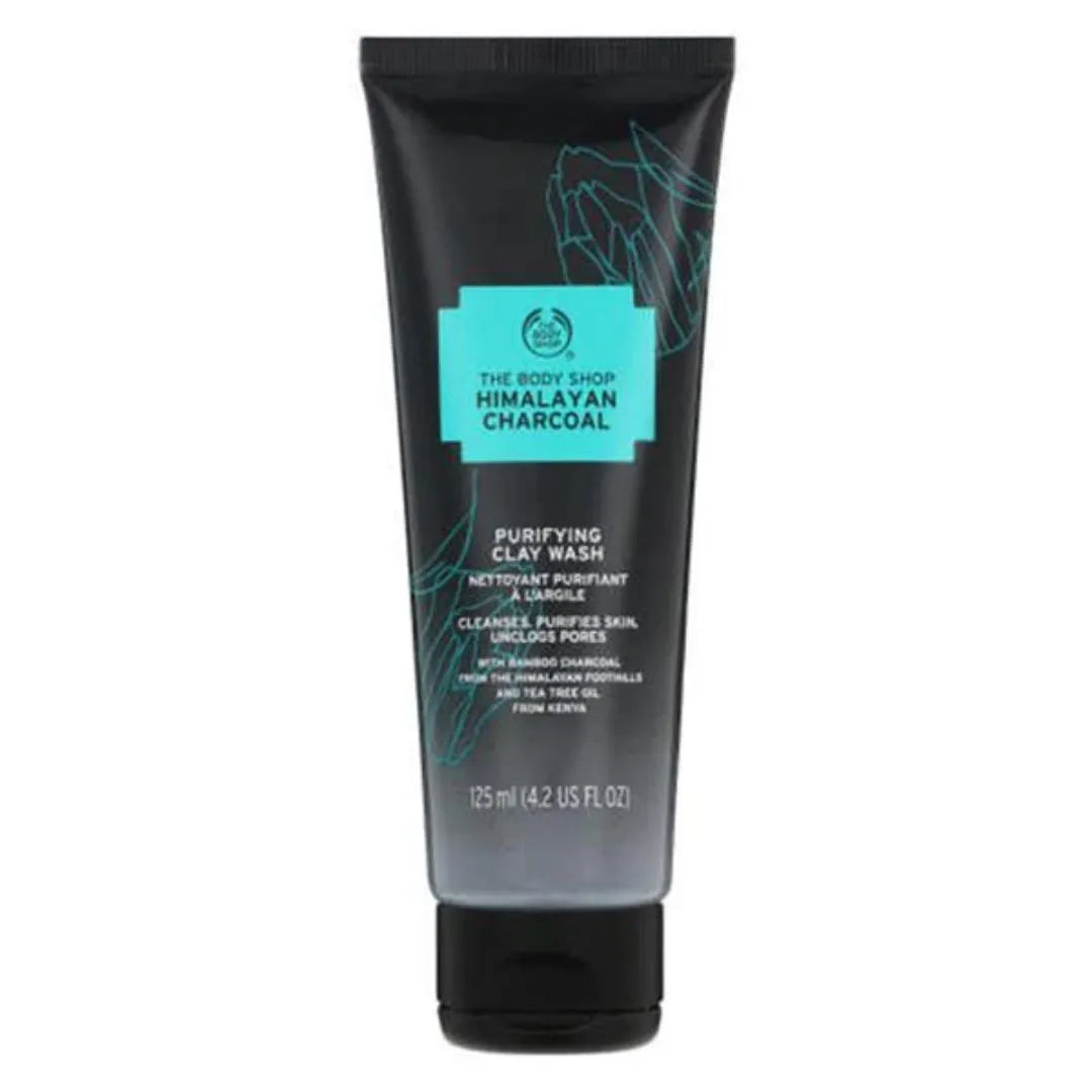 The Body Shop Himalayan Charcoal Purifying Clay Wash (125ml)