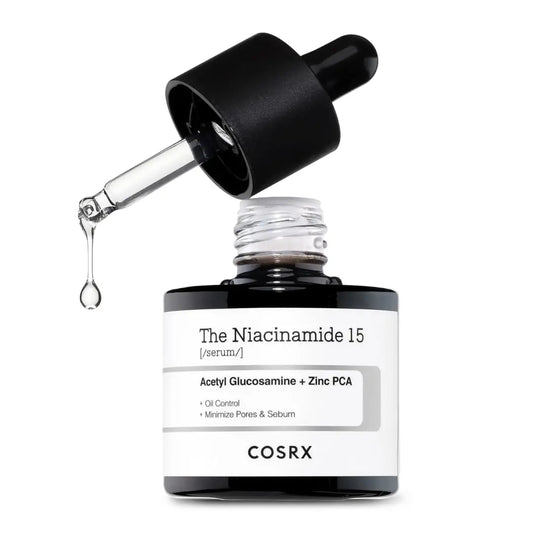 COSRX Niacinamide 15% Face Serum 20Ml, Minimizing Pores & Sebums, Blemish Treatments For Discoloration, Dark Spots, Enlarged Pores, Artificial Fragrance & Parabens-Free