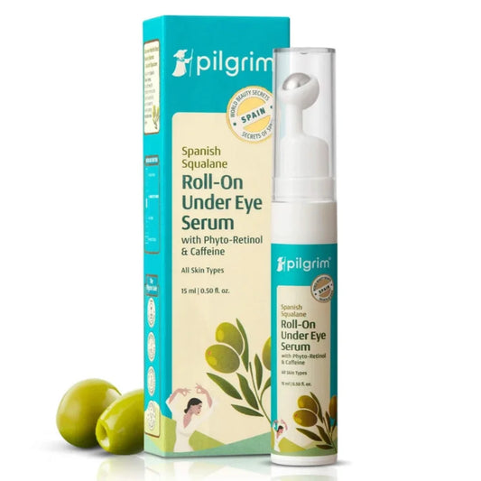 Pilgrim Squalane Roll-On Under Eye Serum (15ml)