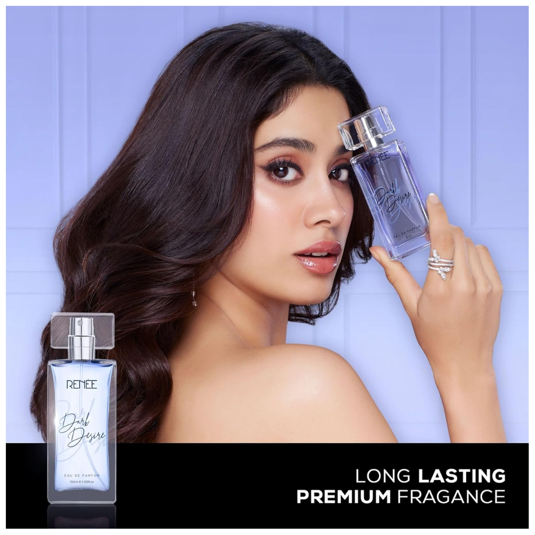 RENEE Eau De Parfum Dark Desire | Long Lasting Fragrance l Premium Perfume | Notes of Almond & Sandalwood | Perfect Gifting Option for Women l Floral...