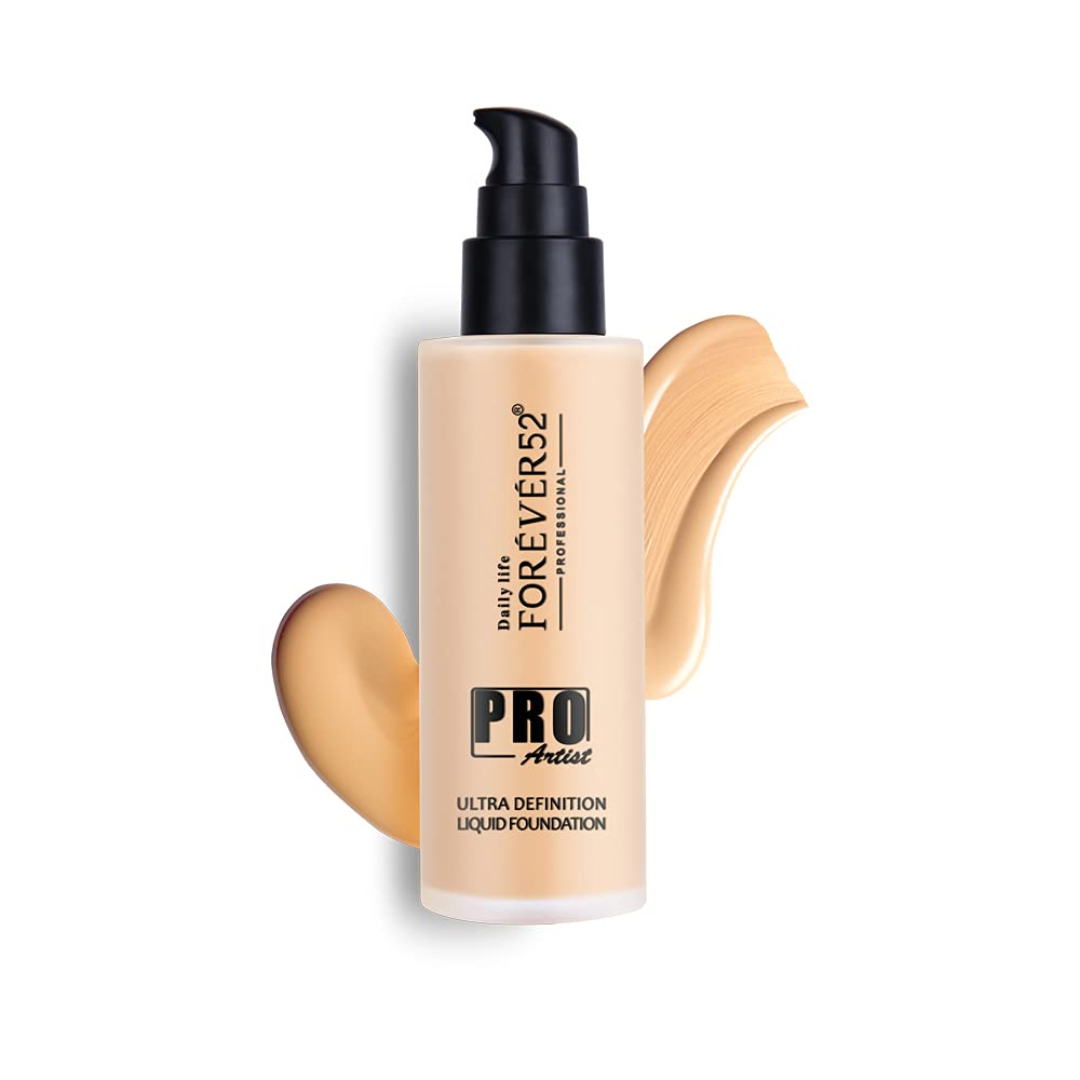 Daily Life Forever52 Pro Artist Ultra Definition Liquid Foundation-60Ml( Skin Tone) Matte & Poreless Long-Lasting Full Coverage Foundation For Women
