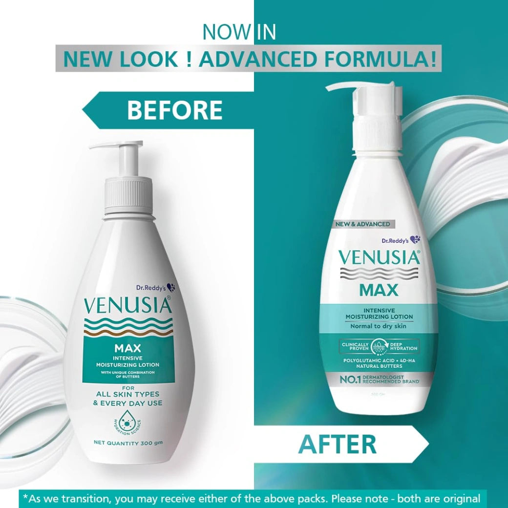 Venusia Dr Reddy's Max Intensive Moisturizing Lotion- 300ml