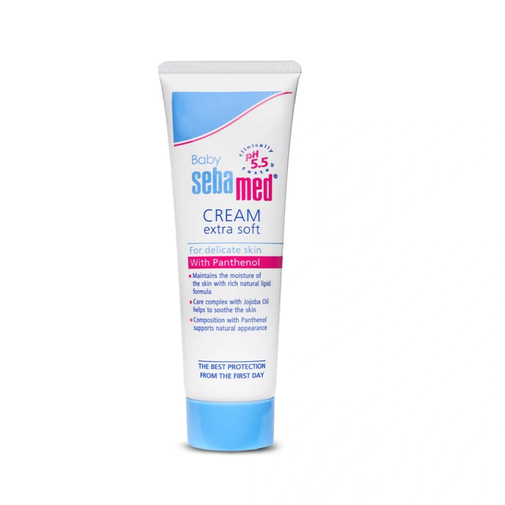 SebaMed extra soft cream 50g , and Cleansing Bar Soap-Free for Normal to Oily Skin, 100gm