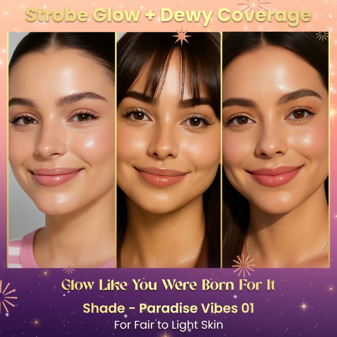 Faces Canada Strobe CC Tint 5in1 with BB & CC Cream & Highlighter