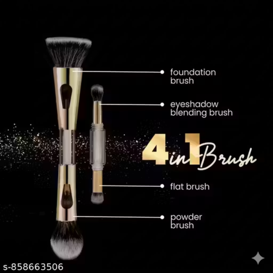 SHILLS Sheibe Originals 4 in 1 Travel Makeup Brush (Pack of 4)