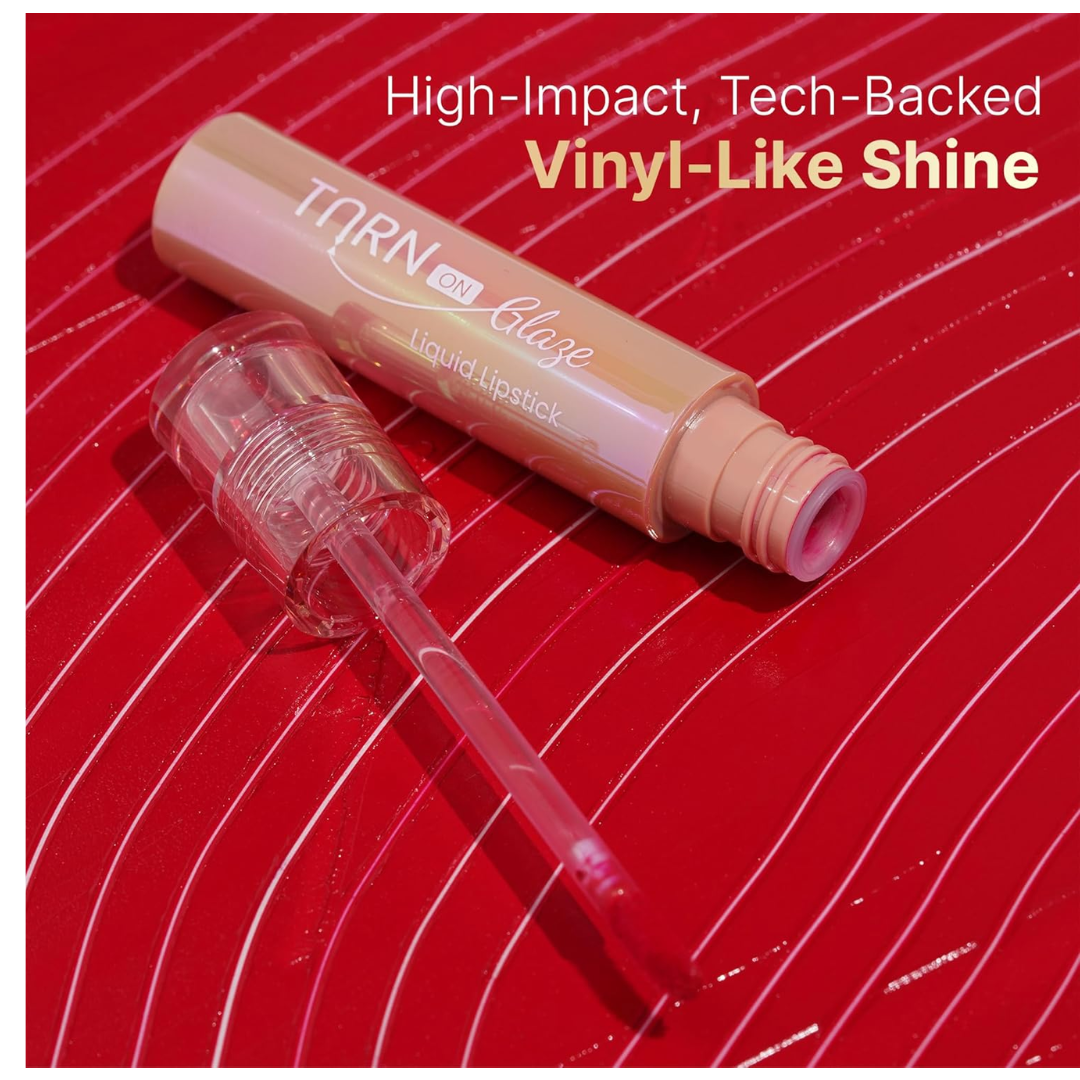 Swiss Beauty Select Turn on Glaze Liquid Lipstick| Vinyl- Like-Shine | Infused with Vitamin E and Argon Oil | Shade