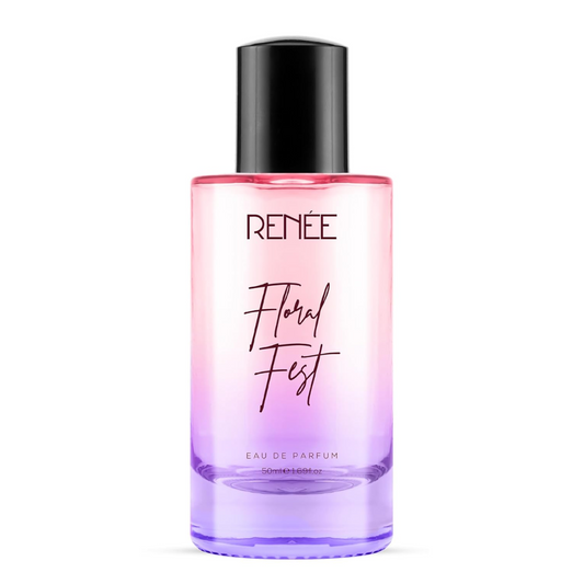RENEE Floral Fest Eau De Parfum, Premium Long-lasting Fragrance With Notes of Orange, Mandarin, Osmanthus, Rose & Vanilla, Scent for Every Occasion, Ideal Perfume for Women, 50Ml