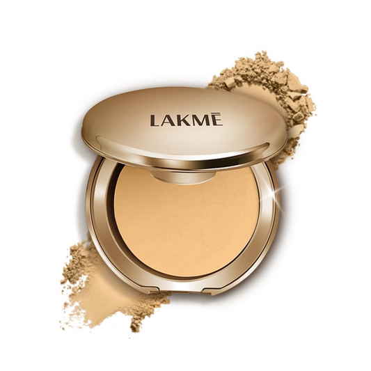 Lakme 9 to 5 Primer with Matte Powder Foundation Compact, Ivory Cream, 9g