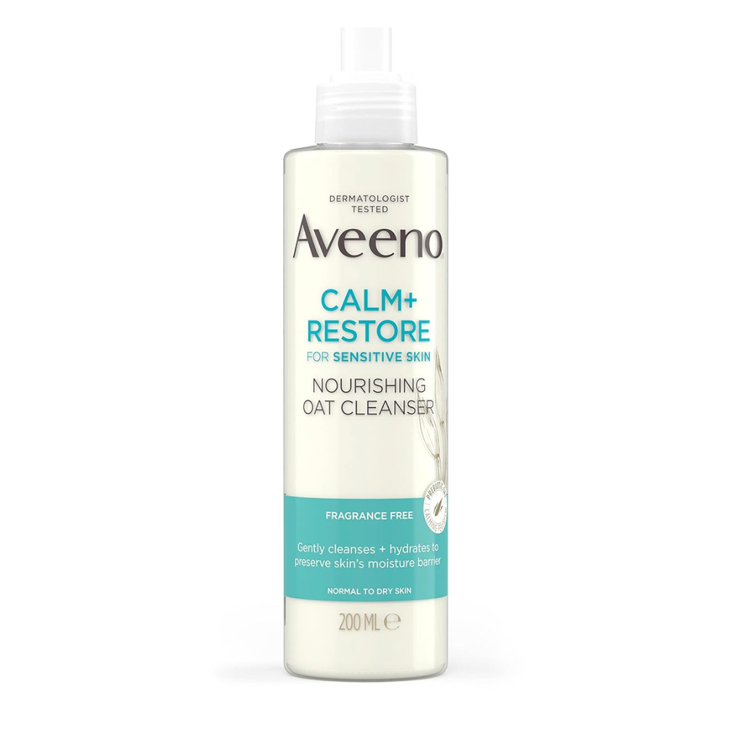 Aveeno Calm + Restore Nourishing Oat Cleanser - 200ml