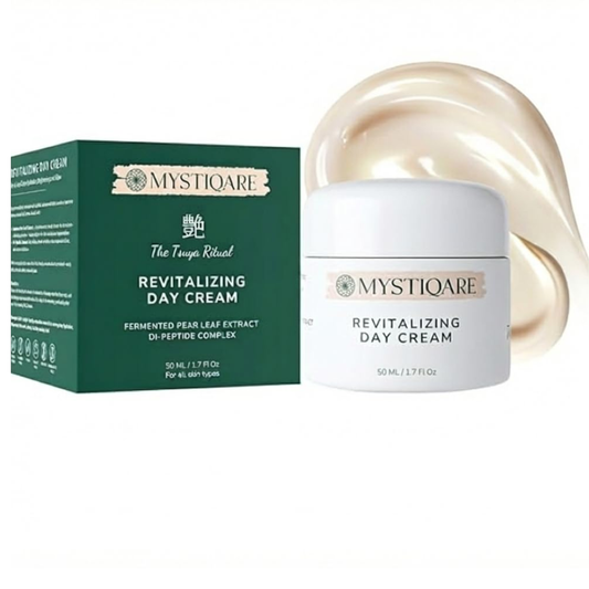 Click to see full view Revitalizing Day Cream for Women Daily Use | Japanese Beauty Formula | Niacinamide, Hyaluronic Acid & Anti-aging Peptides | for Skin Brightening & Firming (50 ml)