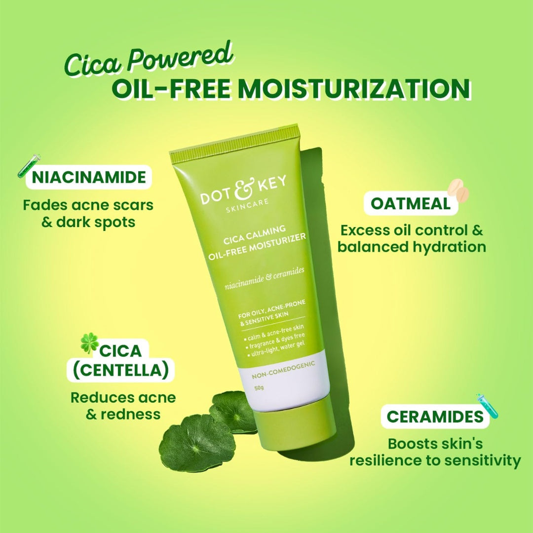 Dot & Key Niacinamide + CICA (Centella) Oil Free Moisturizer 50G