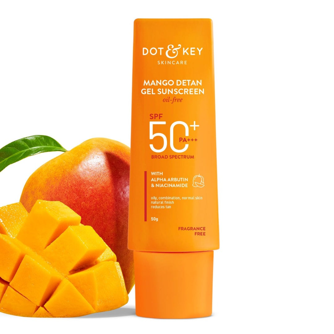 Dot & Key Mango Detan Gel Sunscreen SPF 50+ PA+++ 50g