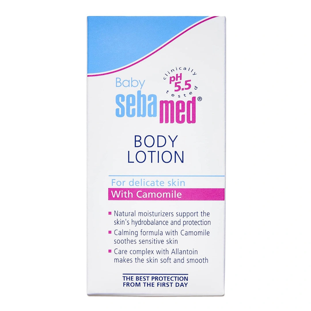 Sebamed Baby  Body Lotion| pH 5.5|Ideal for dry skin| Daily moisturisation| 200 ml