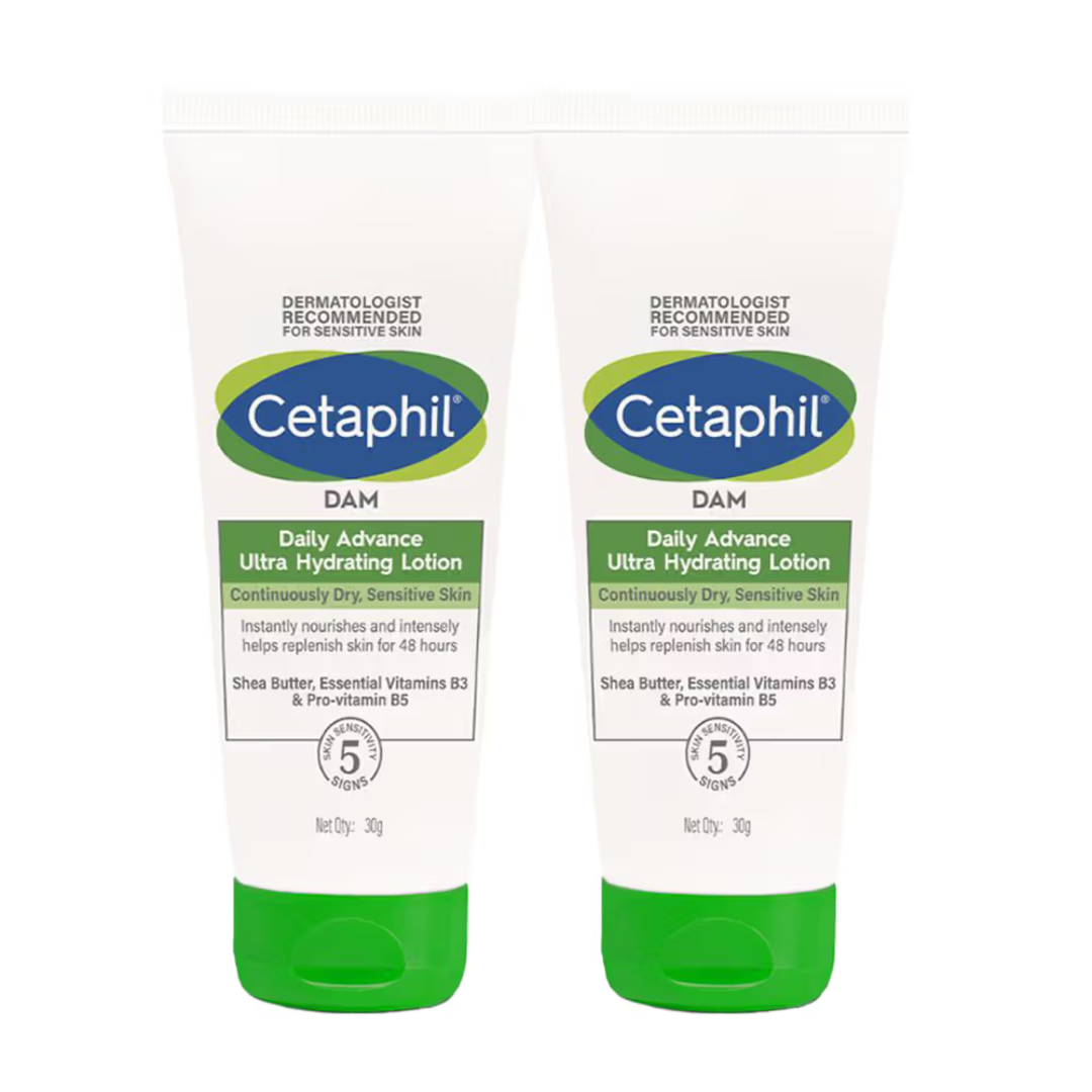 Cetaphil Dam Daily Ultra Hydrating Lotion - ( Pack Of 2 pcs )