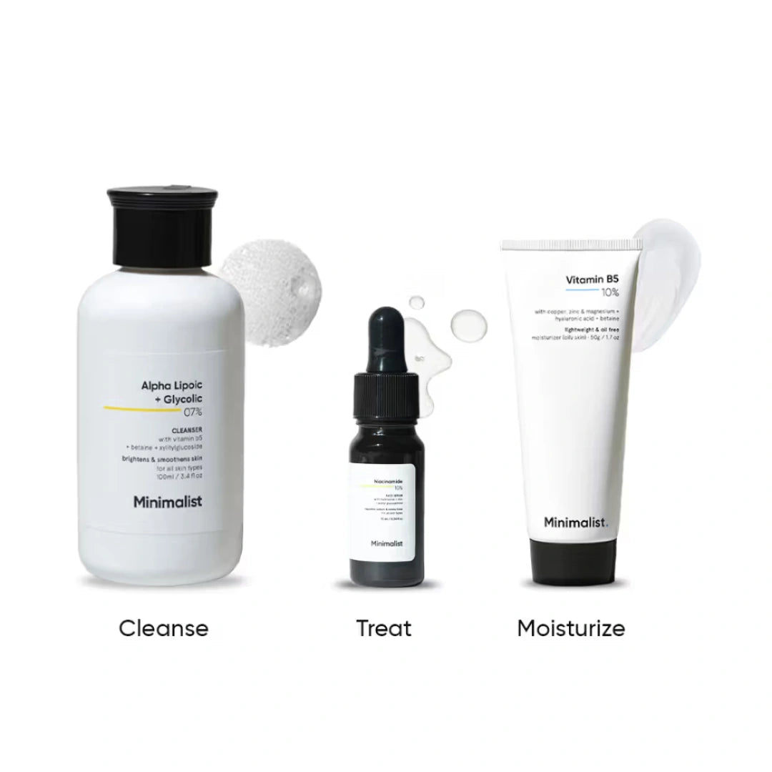 Minimalist Glow & Nourish Combo (3 pcs)