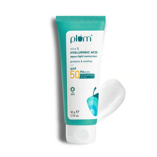 Plum Cica&Hyaluronic Acid Aqua-Light Sunscreen Spf 50 Pa+++|50 G