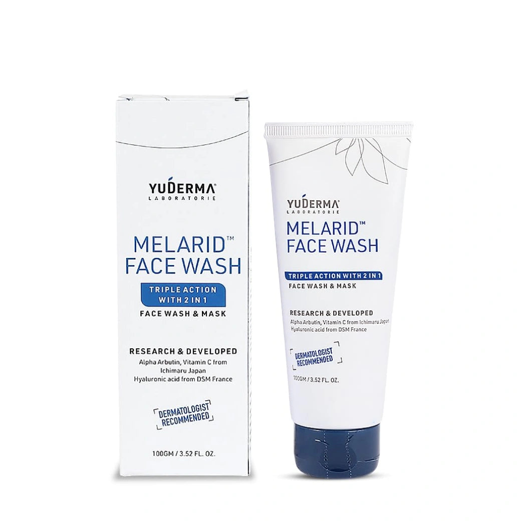 YUDERMA Melarid Triple Action Face Wash & Mask, 100 Gm