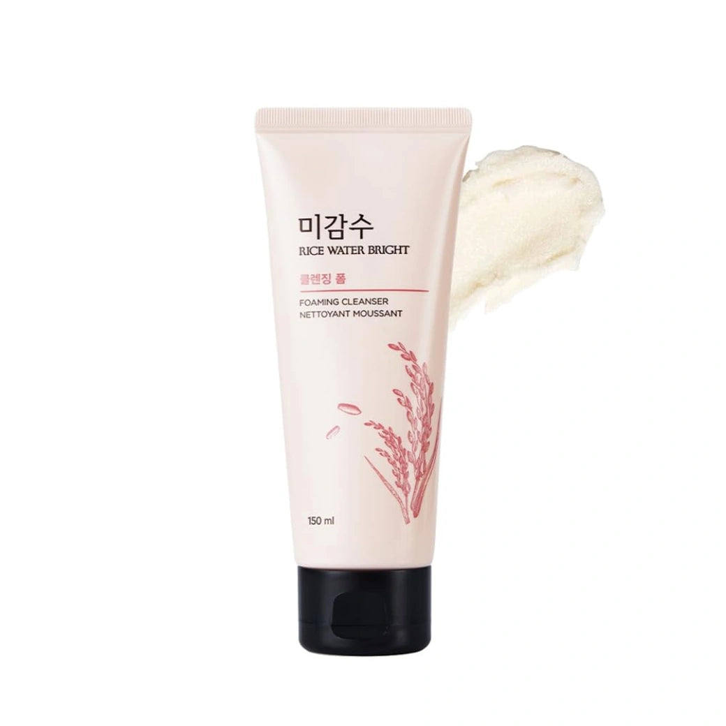 The Face Shop Rice Water Bright Foaming Cleanser (150ml)