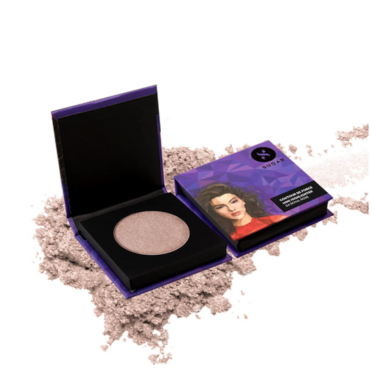 SUGAR Cosmetics Contour De Force Mini Highlighter -Lightweight, Easily Blendable, Illuminating Bronzer, Matte Finish