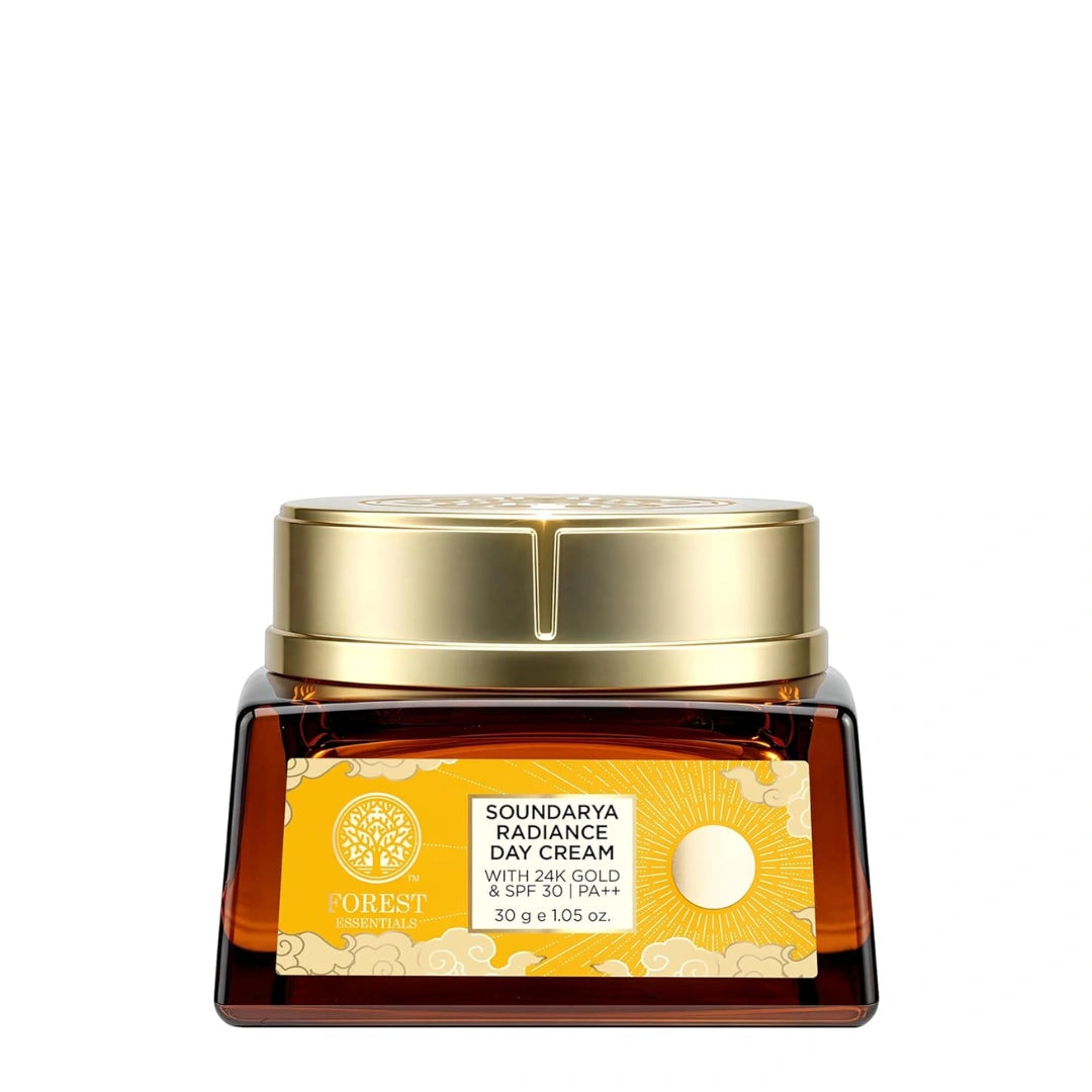 Forest Essentials Soundarya Radiance Day Cream with 24K Gold & SPF 30 PA++ (30gm)