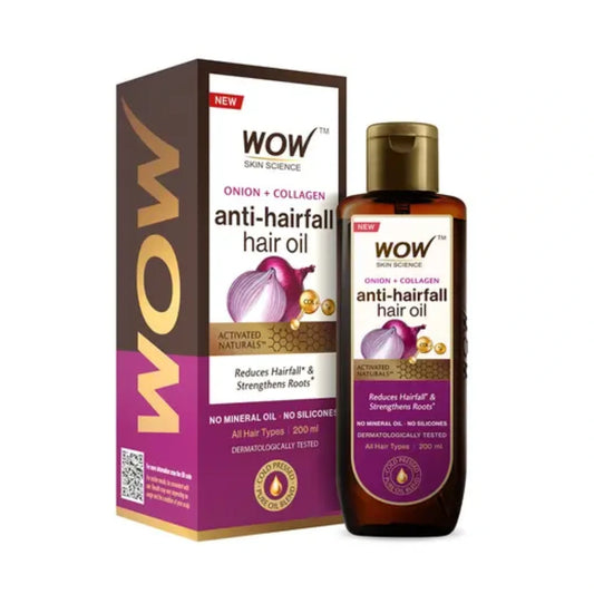 WOW SKIN SCIENCE Onion Black Seed Hair Oil (200ml)