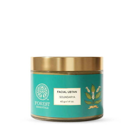 Forest Essentials Facial Ubtan Soundarya | Ayurvedic Brightening Face Scrub (40GM)