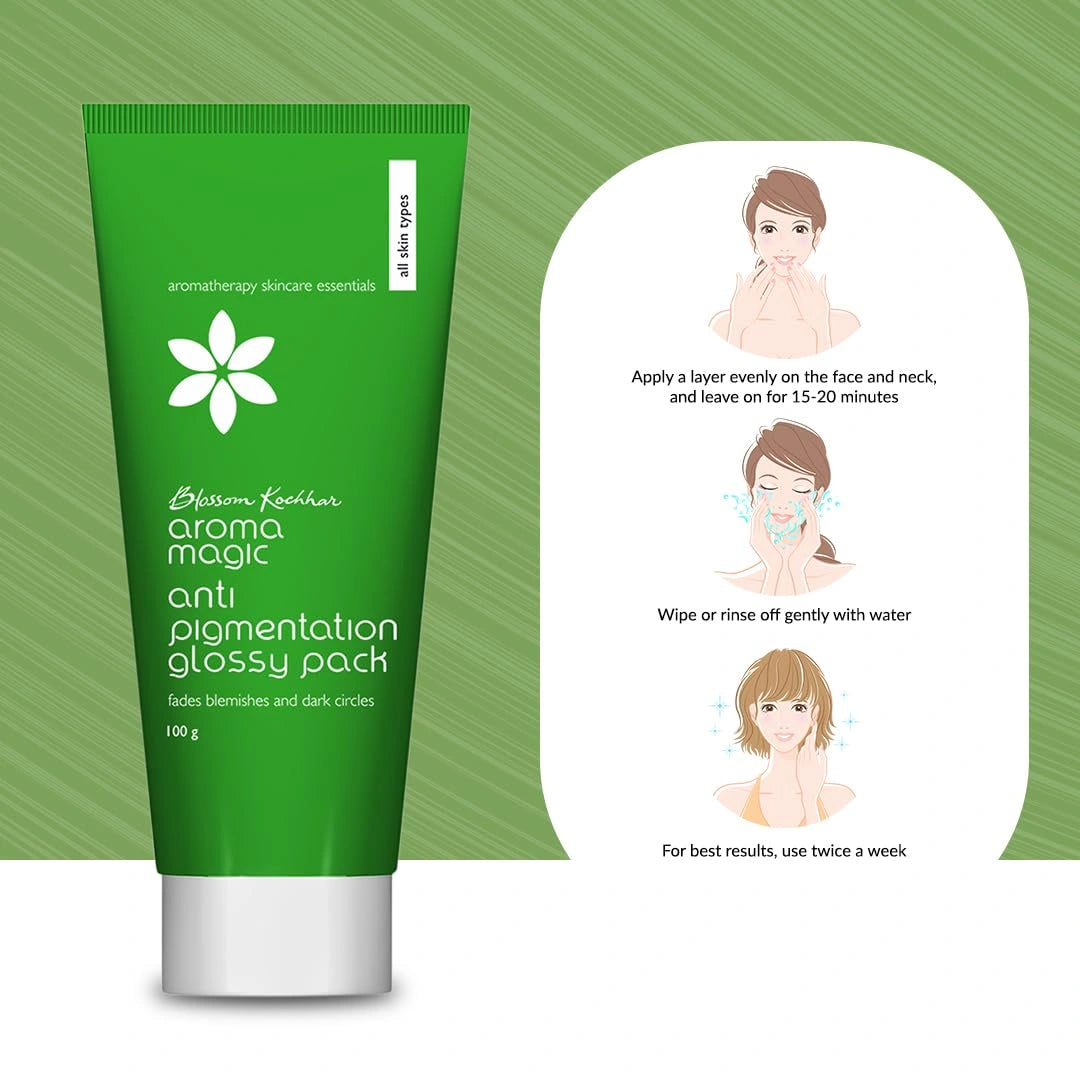 Aroma Magic Anti Pigmentation Glossy Face Pack 1 ,100g