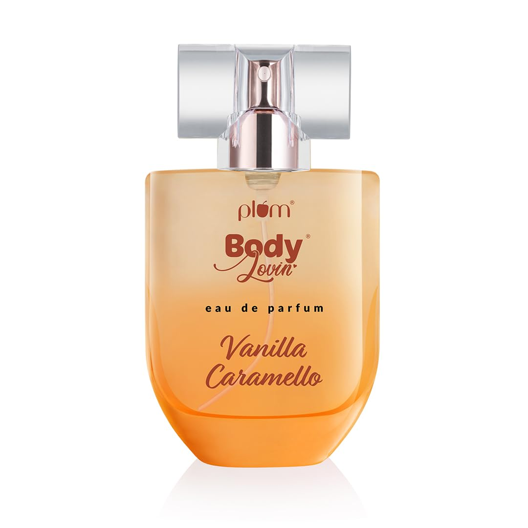 Plum BodyLovin' Vanilla Caramello Eau De Parfum | Long Lasting & Premium Gourmand Fragrance | Luxury Perfume For Women | Vanilla, Caramel & Pistachio Notes (50 ml)
