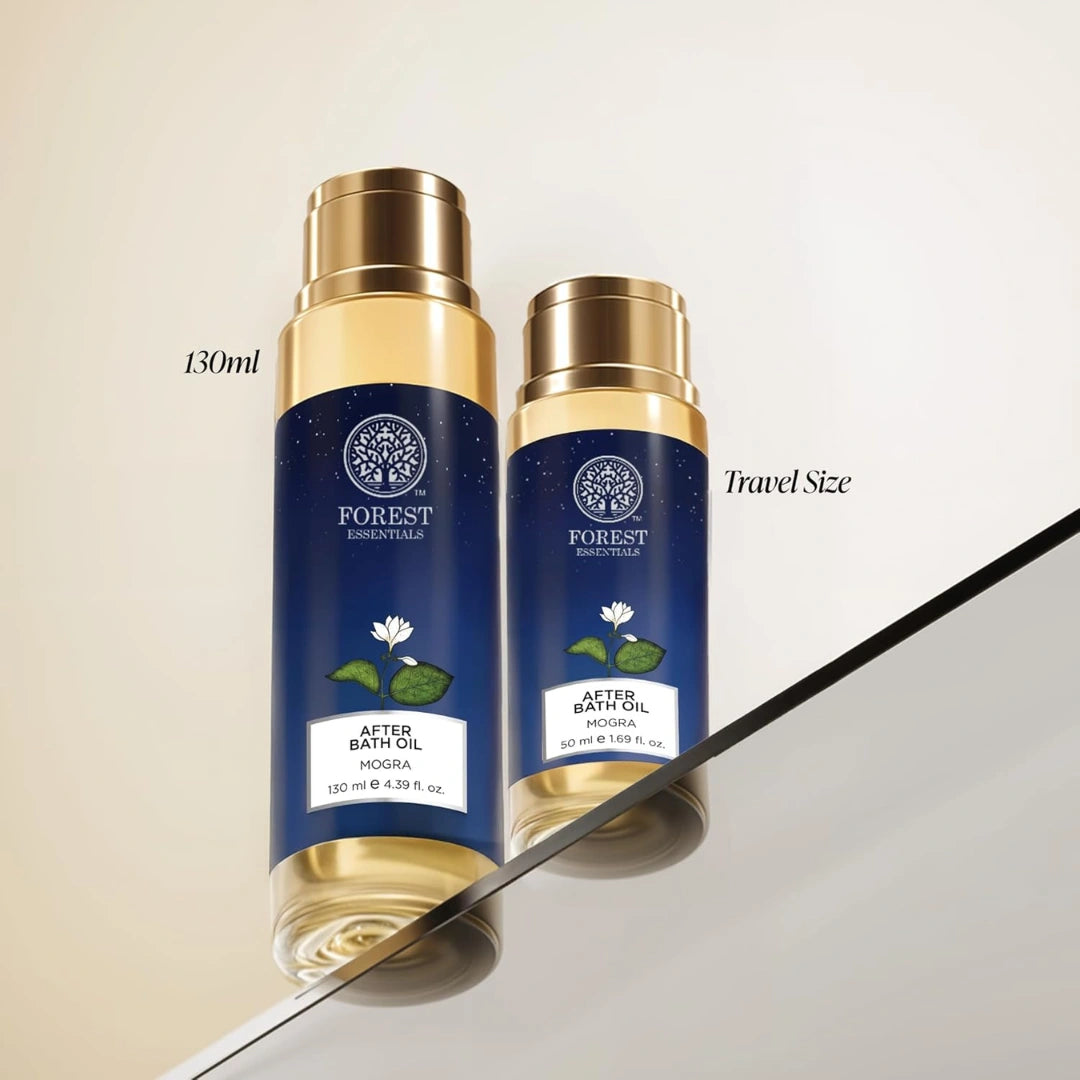 Forest Essentials After Bath Oil Mogra | After Shower on Wet Skin (50ml)